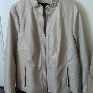 giacca by Gallery Faux Leather Women's Jacket!